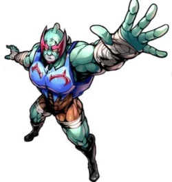 Page 108 of Kinnikuman muscleshot  artwork