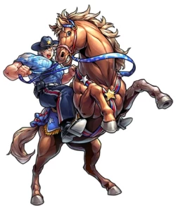 Page 36 of Kinnikuman muscleshot  artwork