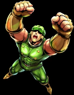 Page 9 of Kinnikuman muscleshot  artwork