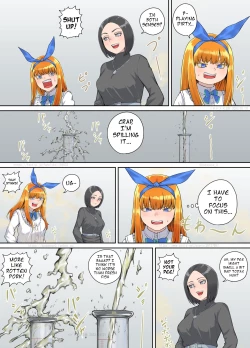 Page 12 of オリキャラおしっこ漫画3 セリフ抜き出し