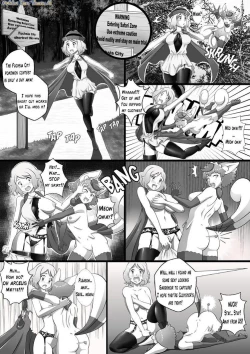 Page 2 of Pokemon: Into the Safari Zone!  A wild hunt for Serena.Pg 1-4