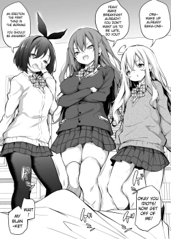 Page 1 of Namaiki Sanshimai ni Okosareru Asa