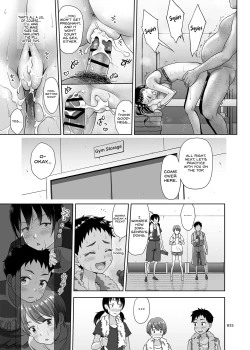 Page 34 of Seishidouin no Oshigoto 3 Mushiatsui Taiiku Souko de Iron na Renshuu o Shitemitara Asedaku ni Natta | After Doing All That Practice in the Steaming Hot Storage Room, We Were Dripping With Sweat
