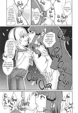 Page 21 of Boku ga!'`Watashi ga!'`Ichiban eroinodesu!'`Desu wa!' | "I am The..." "I'm The..." "Lewdest!" "Right!?" "Am I Not!?"