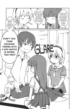 Page 3 of Boku ga!'`Watashi ga!'`Ichiban eroinodesu!'`Desu wa!' | "I am The..." "I'm The..." "Lewdest!" "Right!?" "Am I Not!?"