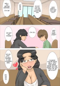 Page 9 of Busaiku Dakedo Karadaha Eroi Jukujo ni Netorareta Kareshi|Boyfriend Was Snatched by an Unattractive Older Woman with a Sexy Body