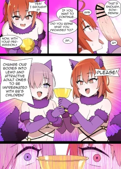 Page 2 of FGO Brainwashing Singularity Gudako & Mashu Bimbofication