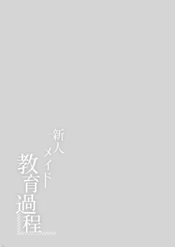 Page 20 of Shinjin Maid Kyouiku Katei