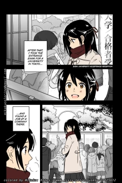 Page 35 of Misunderstanding Love Hotel Netorare& Kimi no na wa: After Story - Mitsuha