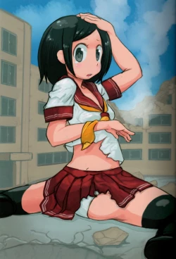 Page 11 of Kyodai Musume no Yakata | The house of giantess