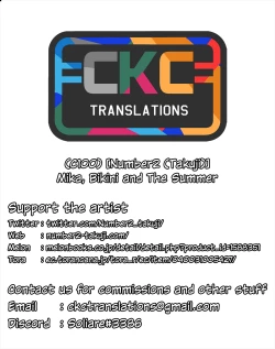 Page 18 of Mika to Mizugi to Natsuyasumi. | Mika, Bikini and The Summer