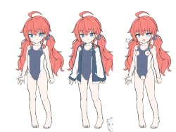 Page 11 of School Swimsuit Kazuki-senpai