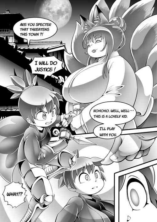Download Boy Ninja who loses immediately to the nine-tail fox