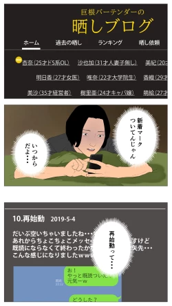 Page 110 of Taikendan Kokuhaku "Sarashi Blog"