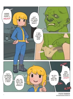 Page 2 of Vault Girl and Milk