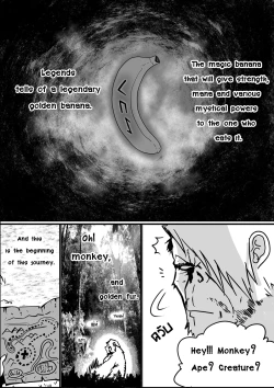 Page 2 of Wizard  and the GoldenBANANA ENG