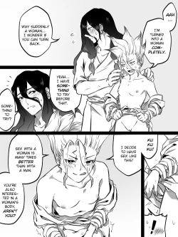 Page 21 of Anthology of Genderbent Senku