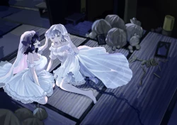 Page 2 of Futanari Bishōjo ga Chuusei-tekina Onnanoko o Kankin R*pe suru Hanashi