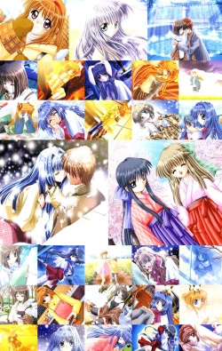 Page 174 of Kanon Visual Fan Book