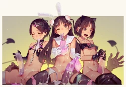 Page 203 of Tiny Evilchan-tachi no Mugen Sakusei Jigoku | 天然抖S淫魔們的無限榨精地獄