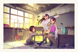 Page 3 of Tiny Evilchan-tachi no Mugen Sakusei Jigoku | 天然抖S淫魔們的無限榨精地獄