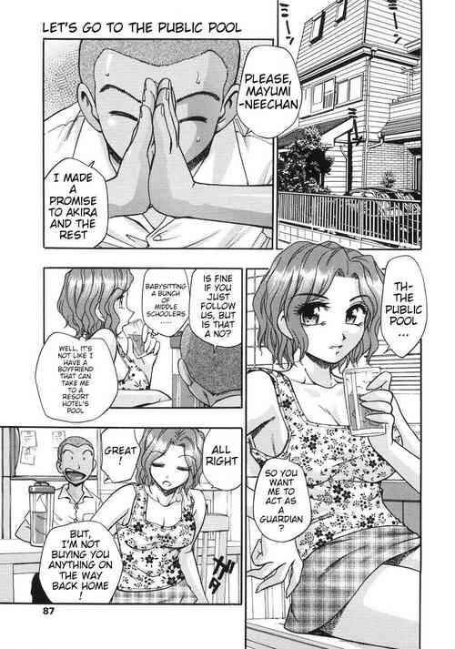 [Kirara Moe] Let's go to the public pool [English]
