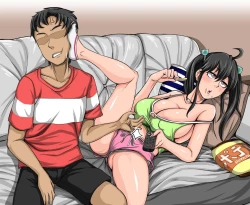 Page 59 of Mukatsuku Imouto wa Chanto Shikaranakucha 1-25 Matome