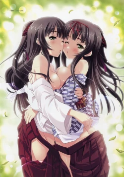 Page 18 of Kiss Yori Saki ni Koi Yori Hayaku Official Fan Book