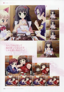 Page 43 of Kiss Yori Saki ni Koi Yori Hayaku Official Fan Book