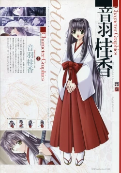 Page 13 of Natsukagura Visual Fan Book