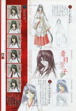 Page 18 of Natsukagura Visual Fan Book