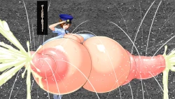 Page 35 of Chounyuu Fukei Chichideka Police Akutoku Fukei no Sakusei Ingyaku Patrol