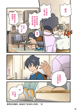 Page 14 of Nichiyoubi no Kemono丨星期日的宠物〜我变成了叔叔的小狗狗~