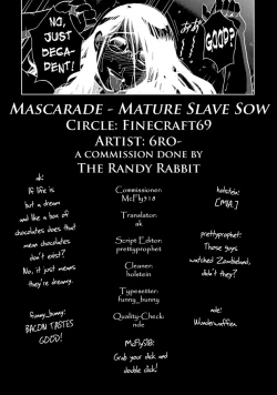 Page 27 of Mesucarade | Mascarade - Mature Slave Sow