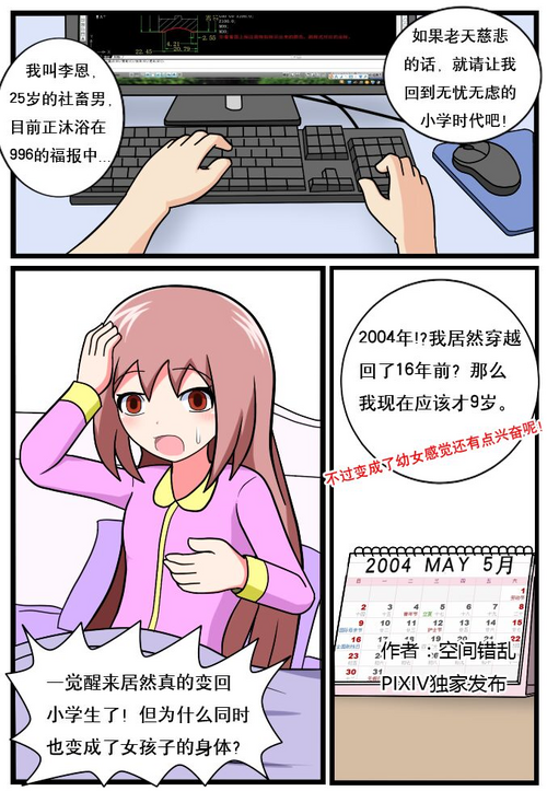[空间错乱] 重返小学时 (1-36) [无修正]
