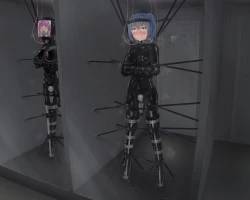 Page 107 of Girls Exhibition Hall: Attendants, Bathrooms, Punishment Cell, and Wall of Female Genitalia