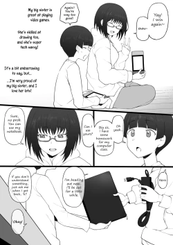 Page 2 of Daisuki na Onee-chan ni Karita Pasocon no Naka ni... | On the Laptop My Beloved Big Sister Lent Me…
