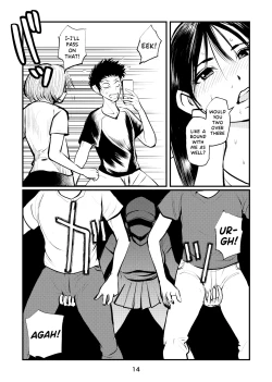 Page 14 of Inran Joshi ga Modaenagara Kintama Ijimetemita | The Lewd Girl Tortured Their Balls While Suffering From Their Advances