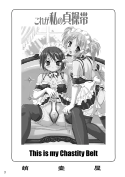 Page 2 of Kore ga Watashi no Teisoutai - This is my Chastity Belt