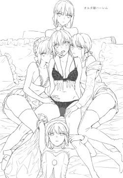 Page 129 of Artoria Alter x Jeanne Alter Sairokushuu