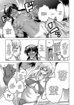 Page 7 of Noroi no Mesuka Kaigan | The Cursed, Female Transformation Beach
