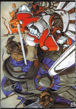 Page 136 of Kichikuou Rance First Press Release Book