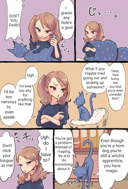 Page 4 of A story about a futanari witch who summons her past self with summoning magic and has sex with her smaller self. | Shoukan Mahou de Kako no Jibun o Shoukan shite Chiisai Jibun to Sex suru Futanari Majokko no Hanashi