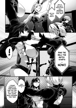 Page 10 of Square off! 2B vs Tifa