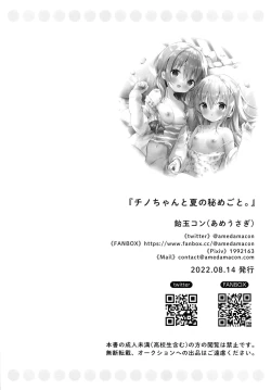 Page 14 of Chino-chan to Natsu no Himegoto