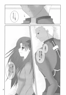 Page 25 of (Mimiket 10) [HAPPY WATER (Kizaki Yuuri)] -True night- (Fate/stay night)