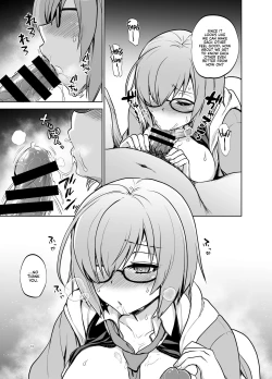 Page 12 of Mashu Must Deal with this Pushy n' Lusty Oji-san Whenever Senpai is Busy Rayshifting!