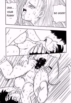 Page 14 of Dragonball Z - C18 and Videl