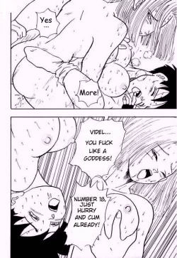 Page 15 of Dragonball Z - C18 and Videl