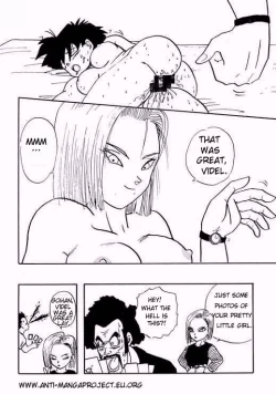 Page 17 of Dragonball Z - C18 and Videl